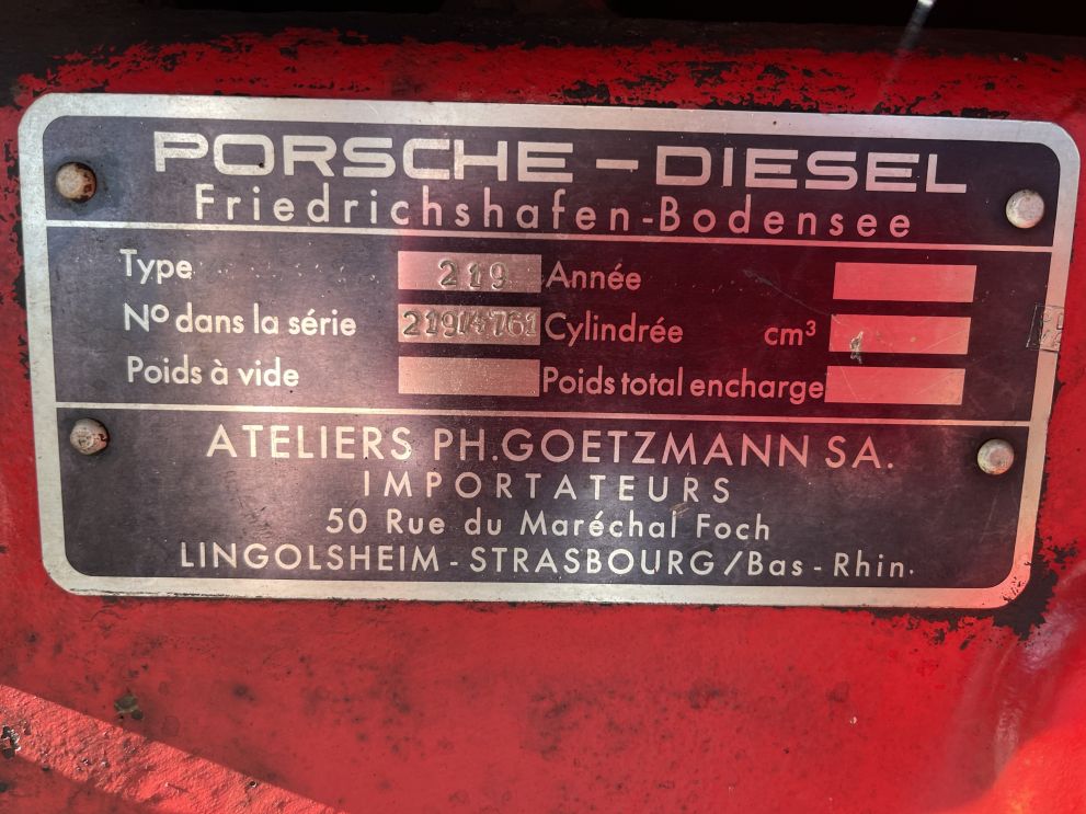 Porsche Diesel 219